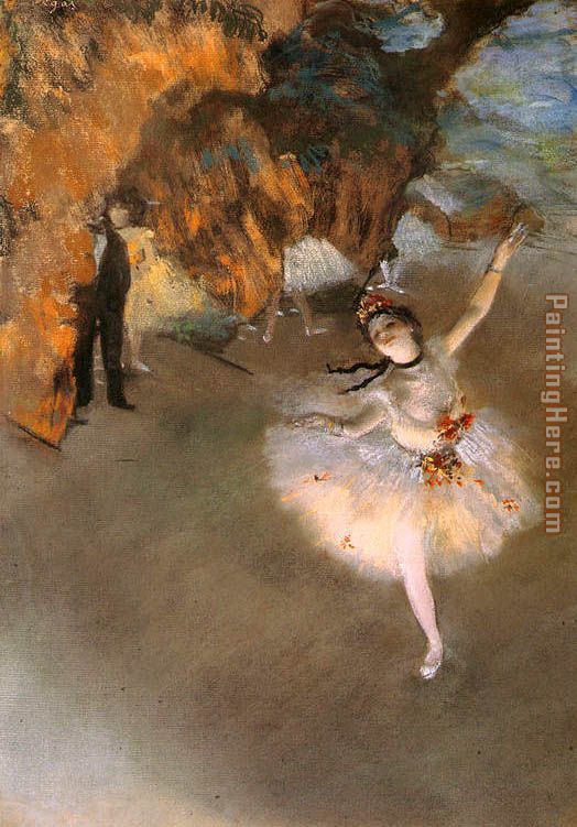 L Etoile painting - Edgar Degas L Etoile art painting